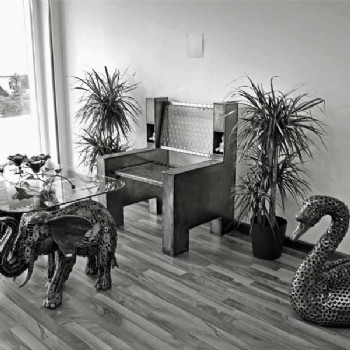 Designermöbel aus Stahl